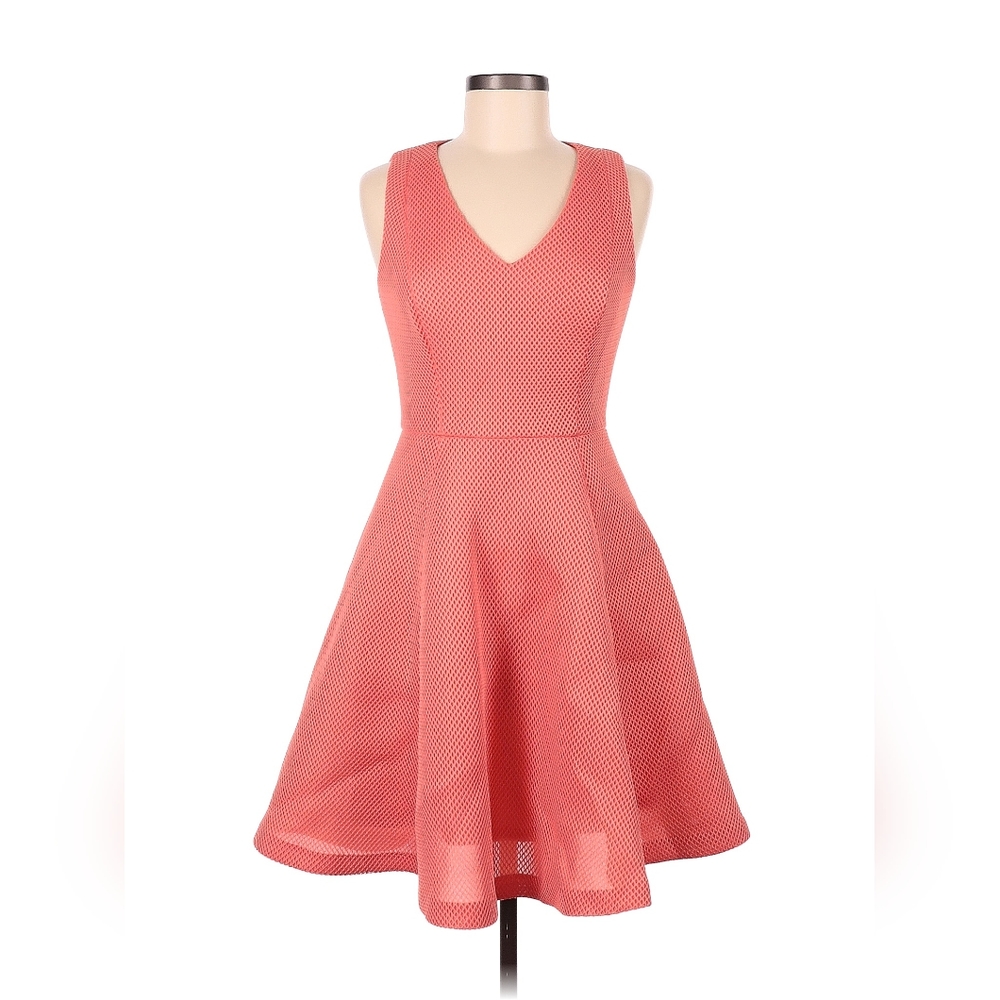 Peach DKNY dress